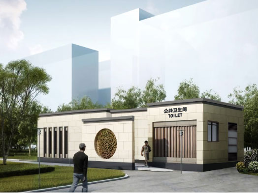 火炬开发区街道豪华组装型移动厕所